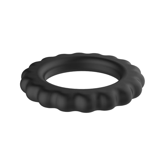 Baile Pretty Love Titan Mens Stretchy Cock Ring Black - Stretchy Cock Rings