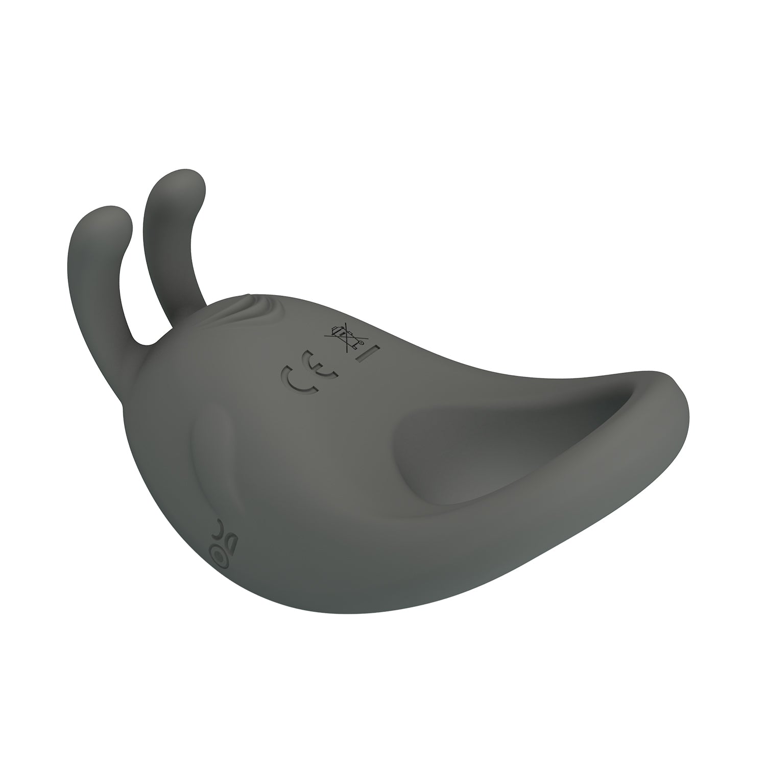 Pretty Love Stratus Rechargeable Master Cock Ring Grey Vibrating Cock Rings