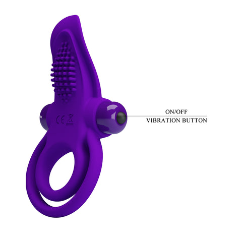 Pretty Love 10 Functions Mens Vibrant Penis Ring - Vibrating Cock Rings