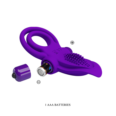 Pretty Love 10 Functions Mens Vibrant Penis Ring - Vibrating Cock Rings