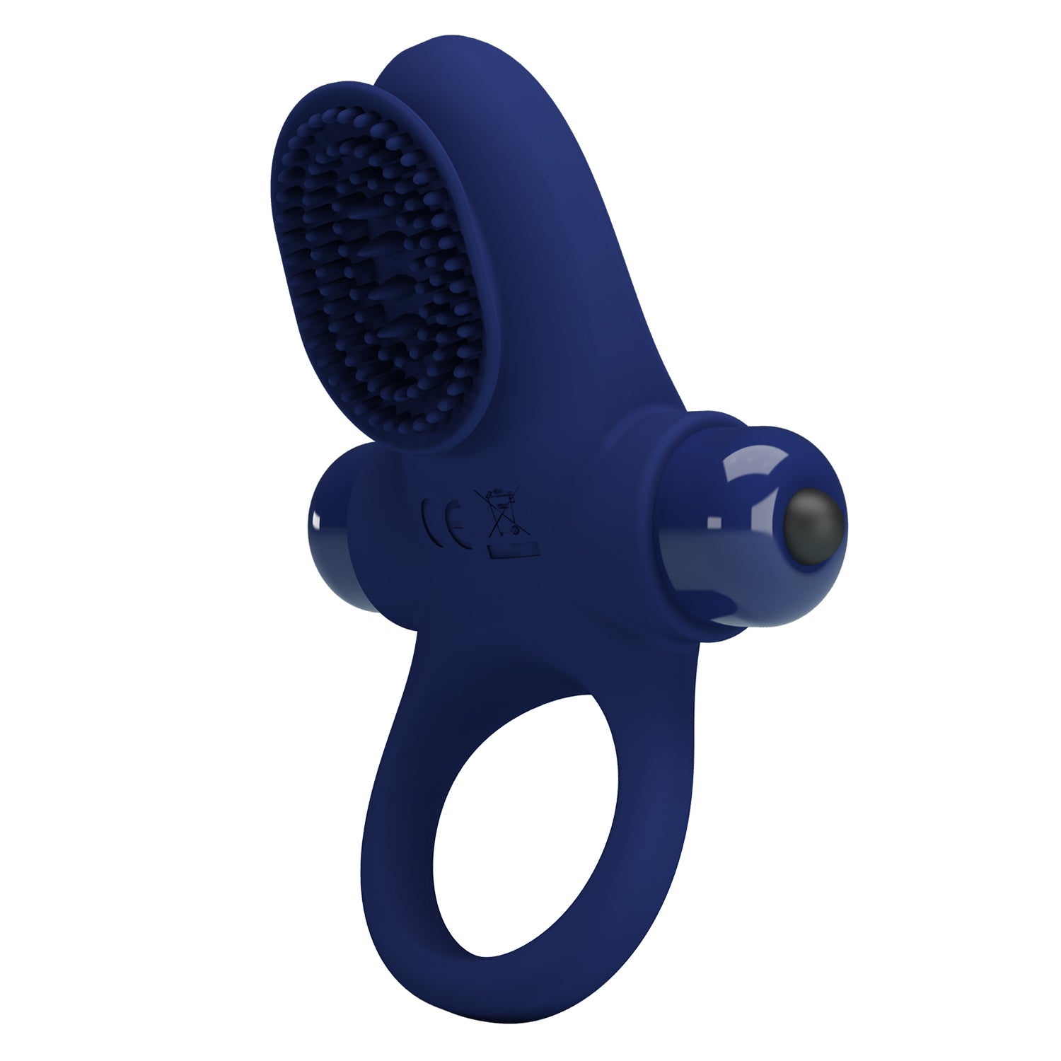 Pretty Love Palle Powerful Vibrating Penis Ring Navy Blue Vibrating Cock Rings