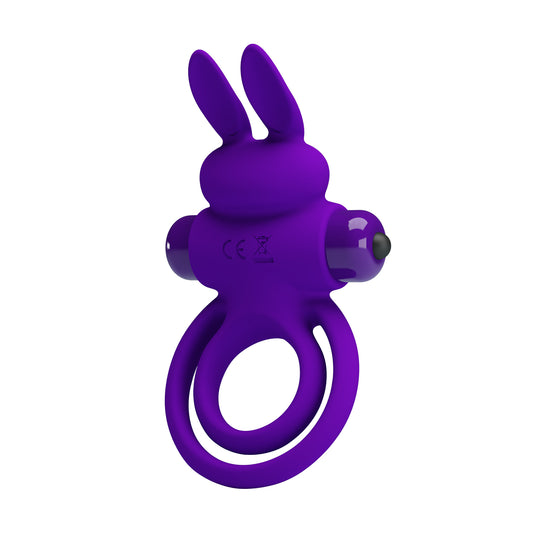 Pretty Love 10 Functions Silicone Vibrant Penis Ring III - Vibrating Cock Rings
