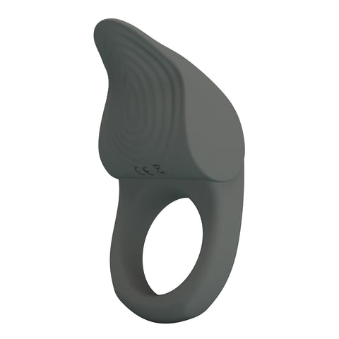 Pretty Love Alto Master 10 Functionc Cock Ring Grey - Vibrating Cock Rings