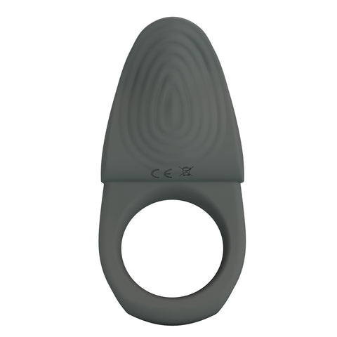 Pretty Love Alto Master 10 Functionc Cock Ring Grey - Vibrating Cock Rings