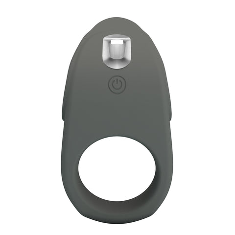 Pretty Love Alto Master 10 Functionc Cock Ring Grey - Vibrating Cock Rings