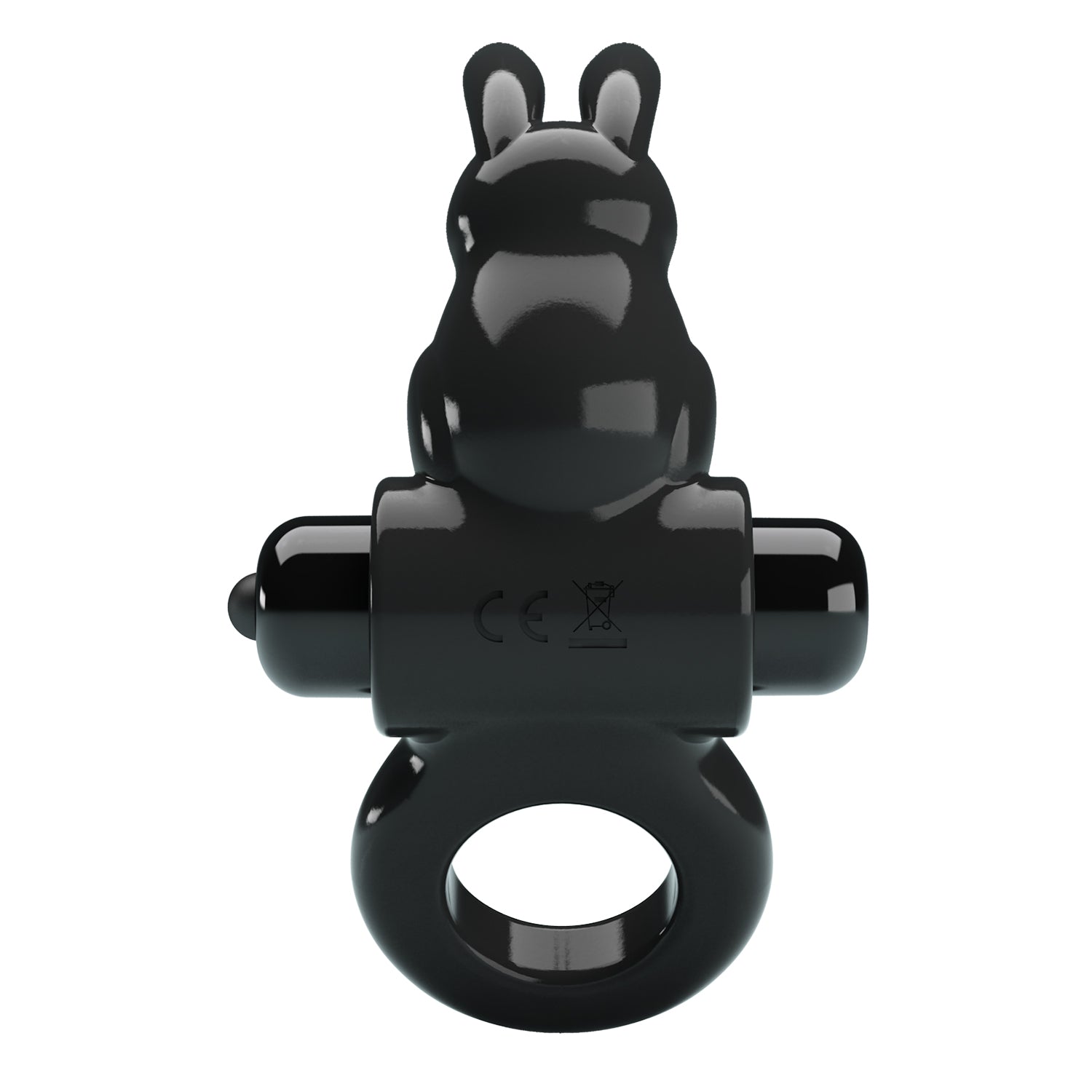 Pretty Love Exciting Vibrating Cock Ring With Rabbit Ears Vibrating Cock Rings