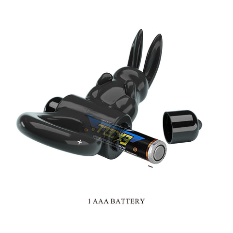 Pretty Love Exciting Vibrating Cock Ring With Rabbit Ears - Vibrating Cock Rings