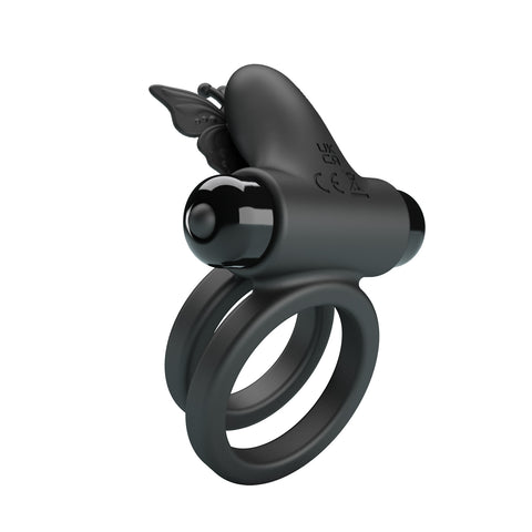 Pretty Love Vibrating Passionate Silicone Cock Ring IX - Vibrating Cock Rings