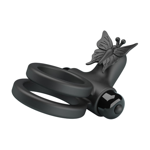 Pretty Love Vibrating Passionate Silicone Cock Ring IX - Vibrating Cock Rings
