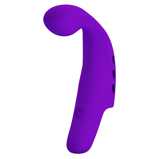 Baile Gorgon 10 Functions Silicone Finger Vibrator - Finger and Tongue Vibrators