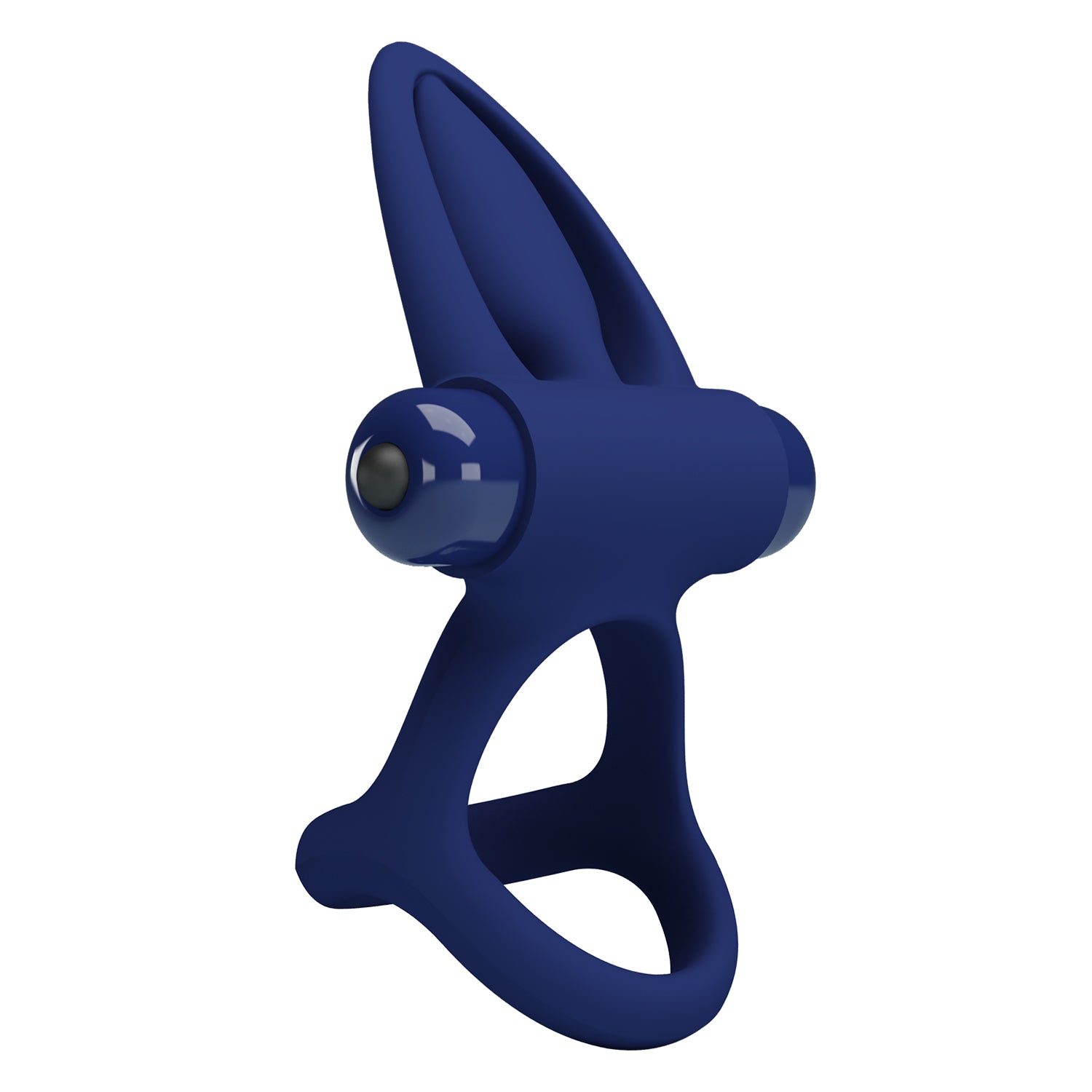 Pretty Love Mat 10 Functions Vibrating Cock Ring Navy Blue Vibrating Cock Rings