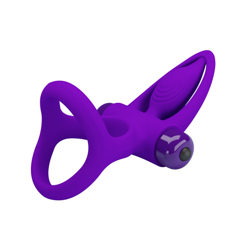 Pretty Love 10 Functions Stretchy & Vibrating Cock Ring - Vibrating Cock Rings