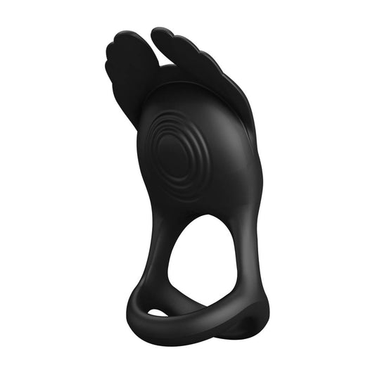 Pretty Love Silas 7 Functions Vibrating Silicone Penis Ring - Vibrating Cock Rings