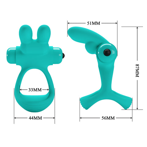 Pretty Love Passionate Dante Mens Vibrating Cock Ring - Vibrating Cock Rings