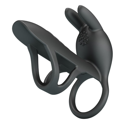 Party Up MARK USB Rechargeable Vibrating Cock Sleeve - Penis Sleeves and Extenders