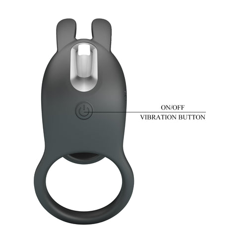 Party Up MARK USB Rechargeable Vibrating Cock Sleeve - Penis Sleeves and Extenders