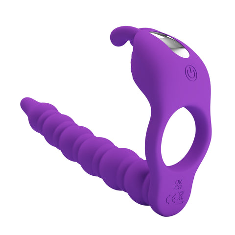 Pretty Love Blackney Rechargeable 7 Functions Cock Ring - Vibrating Cock Rings