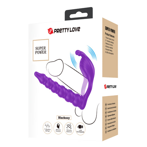 Pretty Love Blackney Rechargeable 7 Functions Cock Ring - Vibrating Cock Rings