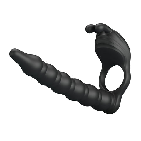 Party Up MARCUS Vibrating Cock Ring & Anal Plug - Vibrating Cock Rings