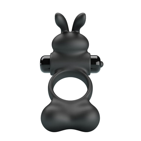 Baile Yusuf Vibrating Mens Cock Ring with Steele Balls - Vibrating Cock Rings
