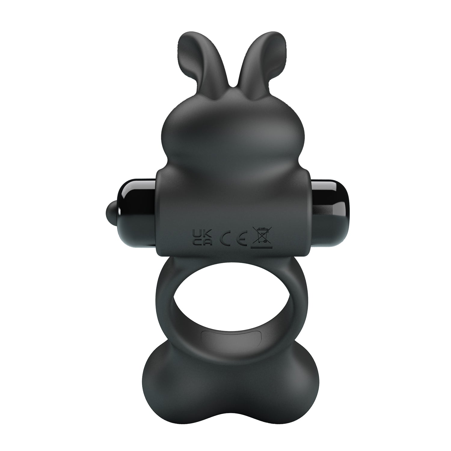 Baile Yusuf Vibrating Mens Cock Ring with Steele Balls - Vibrating Cock Rings