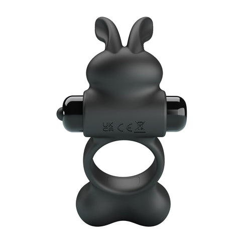 Baile Yusuf Vibrating Mens Cock Ring with Steele Balls - Vibrating Cock Rings