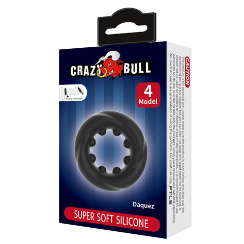 Baile Daquez Super Soft Silicone Cock Ring No.4 - Stretchy Cock Rings
