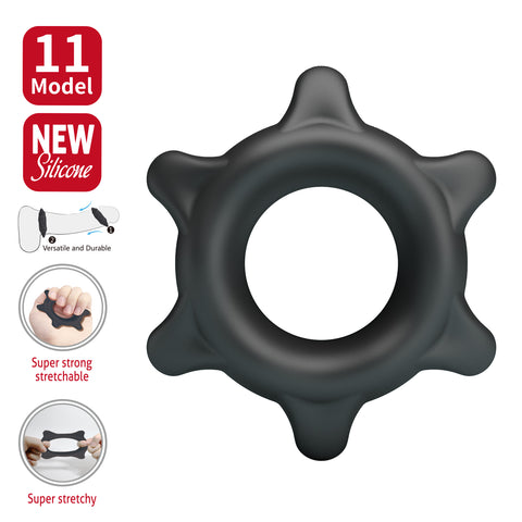 Baile Ethaniel Super Soft Silicone Mens Cock Ring No.11 - Stretchy Cock Rings