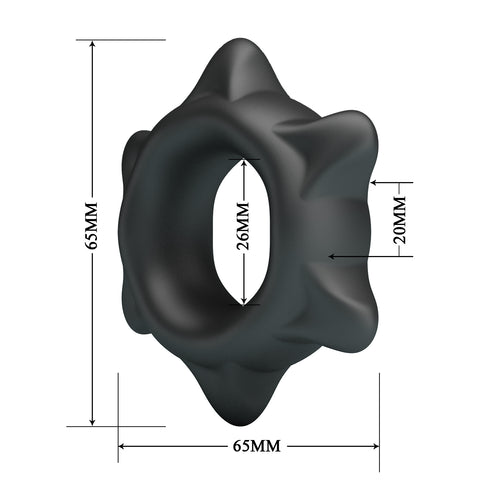 Baile Ethaniel Super Soft Silicone Mens Cock Ring No.11 - Stretchy Cock Rings