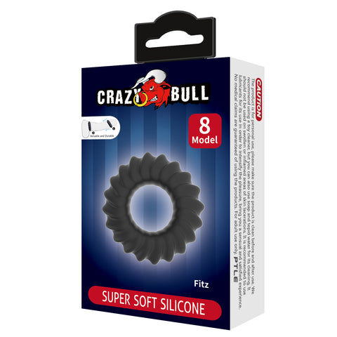 Baile Fitz Super Soft Mens Silicone Cock Ring No. 8 - Stretchy Cock Rings