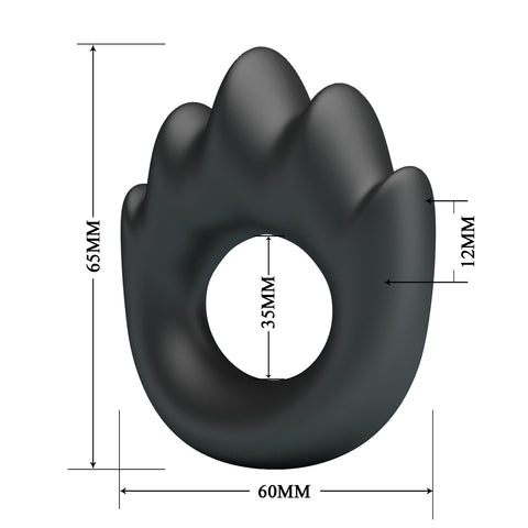 Baile Habert Super Soft Silicone Cock Ring No.13 - Stretchy Cock Rings
