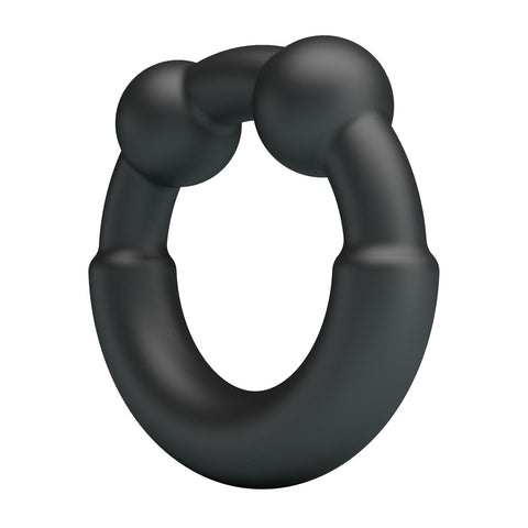 Baile Meco Super Soft Mens Silicone Cock Ring No.15 - Stretchy Cock Rings