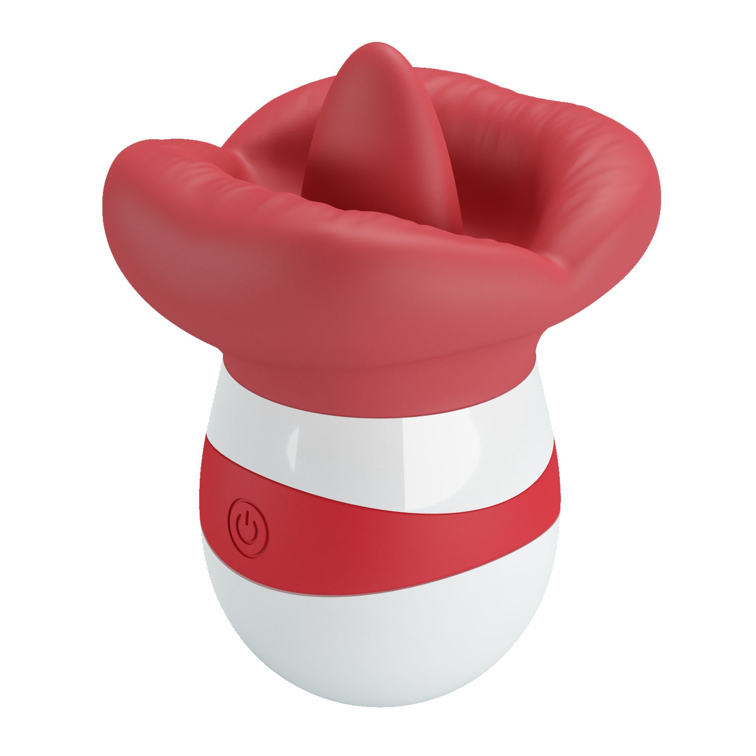 Baile The Flaming Lips Mina Clitoral Vibrator (Red/White) Clit Ticklers and Pulsators