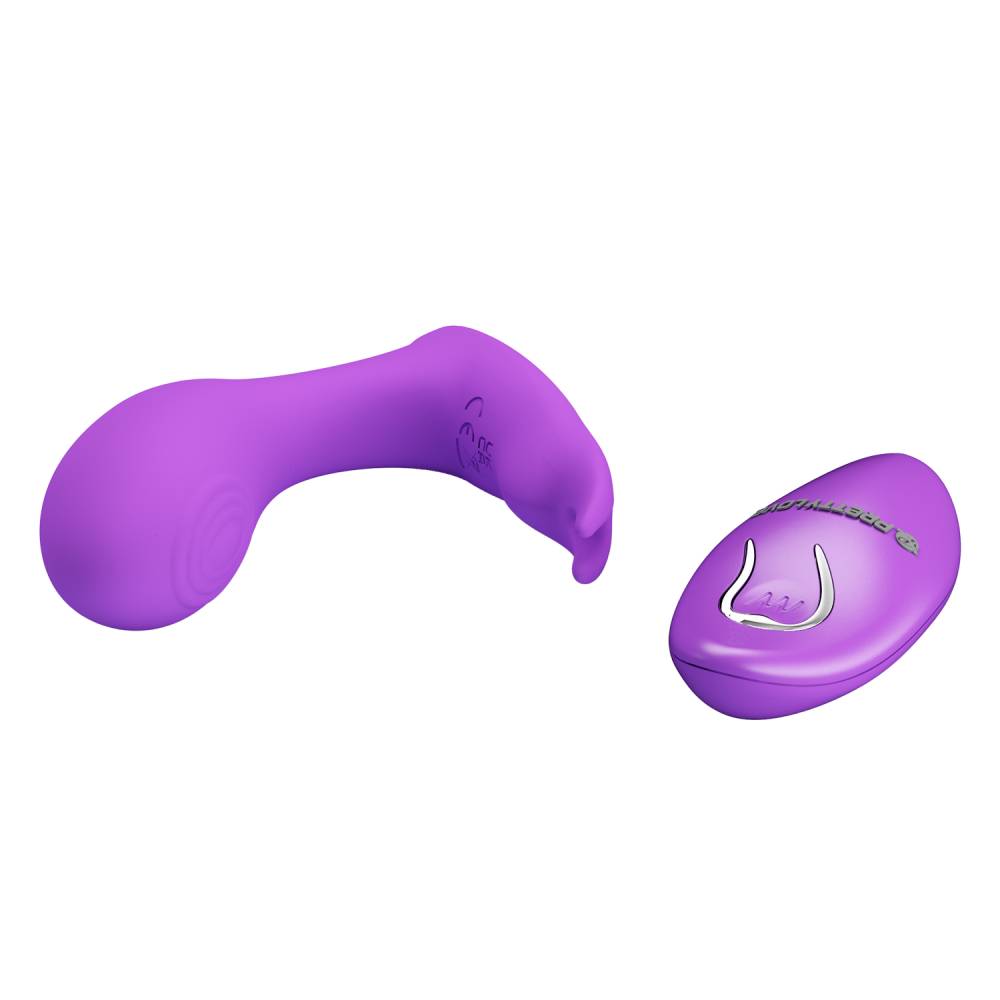 Pretty Love Idabelle 12 Functions Rechargeable Clitoral Stimulator Clit Ticklers and Pulsators