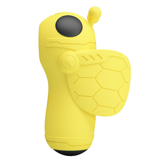 Pretty Love Magic Bee Rechargeable Finger Vibrator Yellow - Finger and Tongue Vibrators
