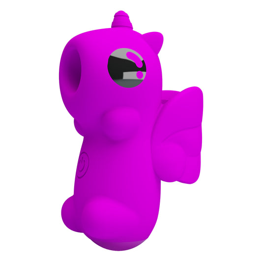 Pretty Love Magic Unicorn Vibrating Finger Massager Purple - Finger and Tongue Vibrators