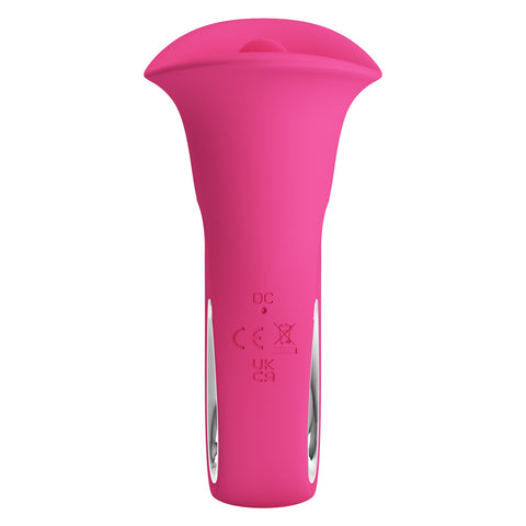 Pretty Love Clyde Oral Sex Clitoral Massager Pink - Clit Ticklers and Pulsators