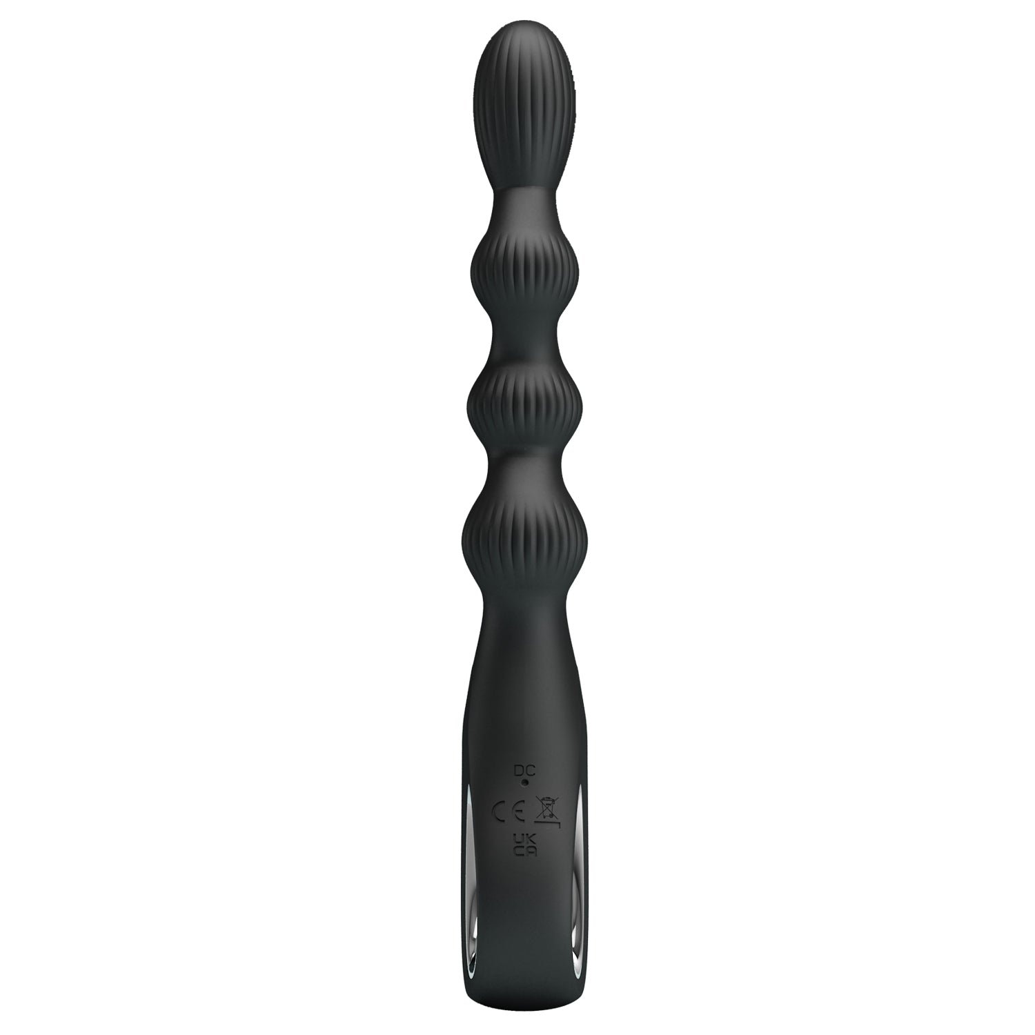 Pretty Love Federer Rechargeable Anal Vibrator Black Anal Vibrators