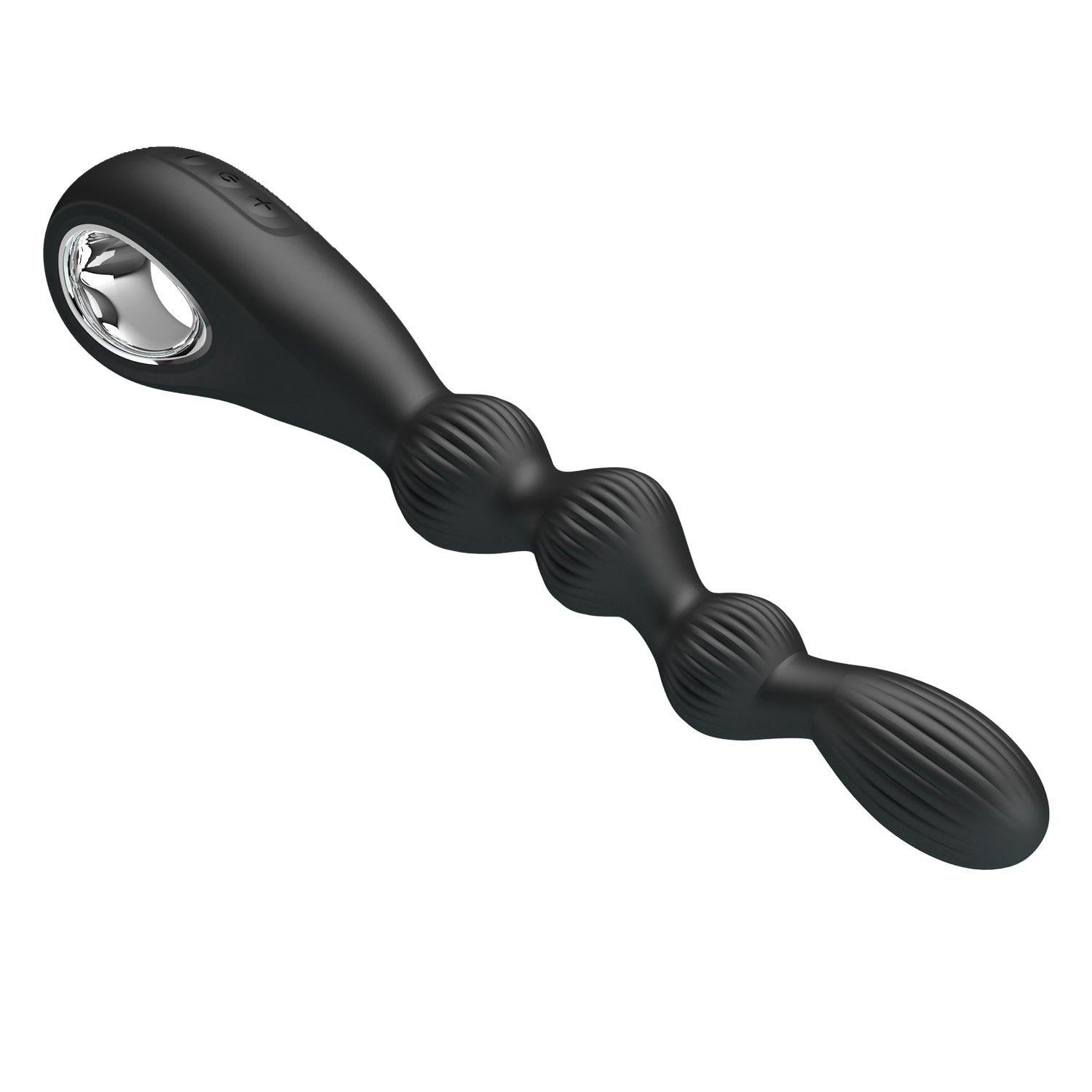 Pretty Love Federer Rechargeable Anal Vibrator Black Anal Vibrators