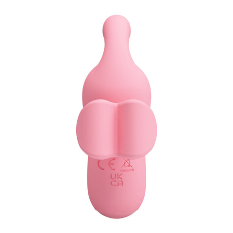 Pretty Love Magic Fairy Rechargeable Finger Massager Pink - Finger and Tongue Vibrators