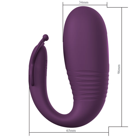 Baile Klay App Controlled Silicone Egg Vibrator - Love Eggs and Kegel Exercisers