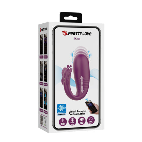 Baile Klay App Controlled Silicone Egg Vibrator - Love Eggs and Kegel Exercisers