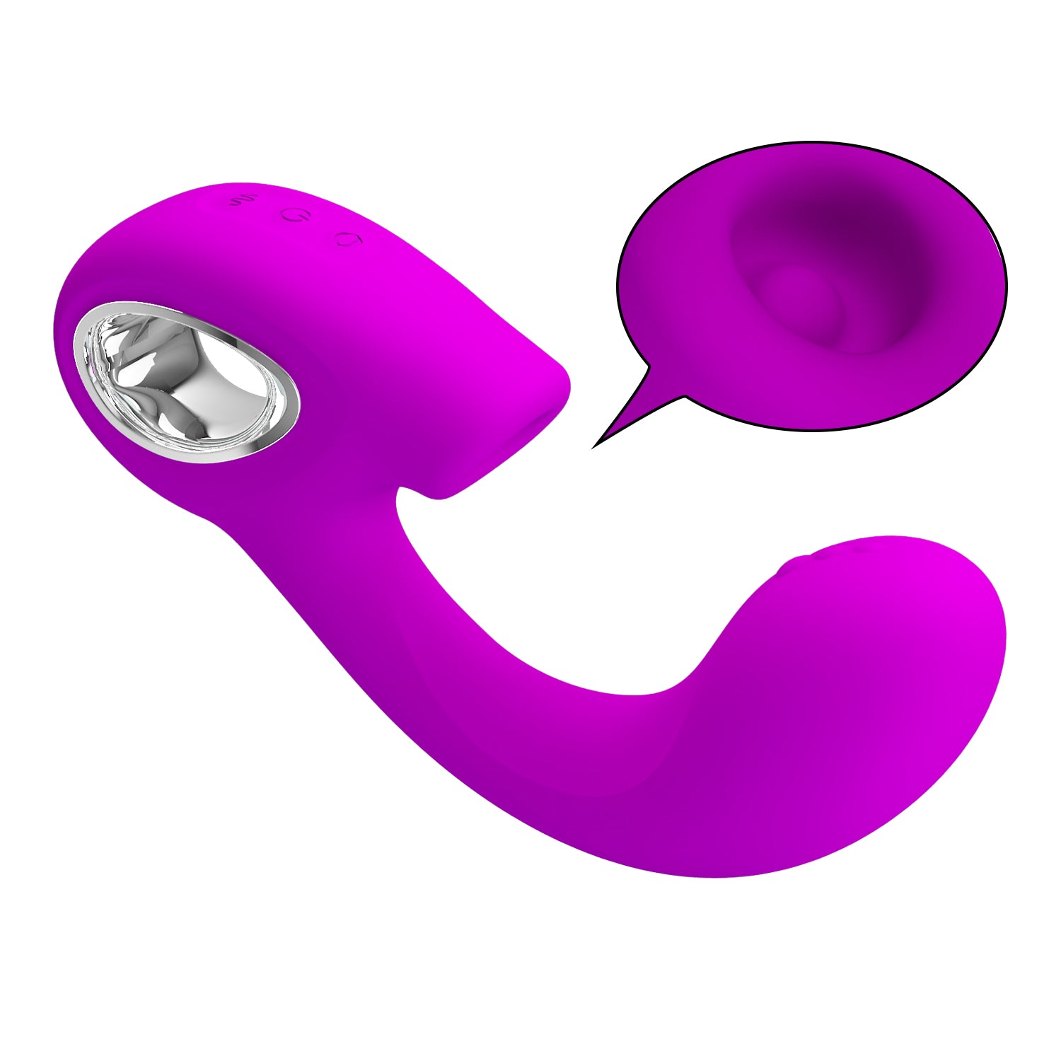 Baile Sibel Rechargeable Tapping G Spot Vibrator G-Spot Vibrators