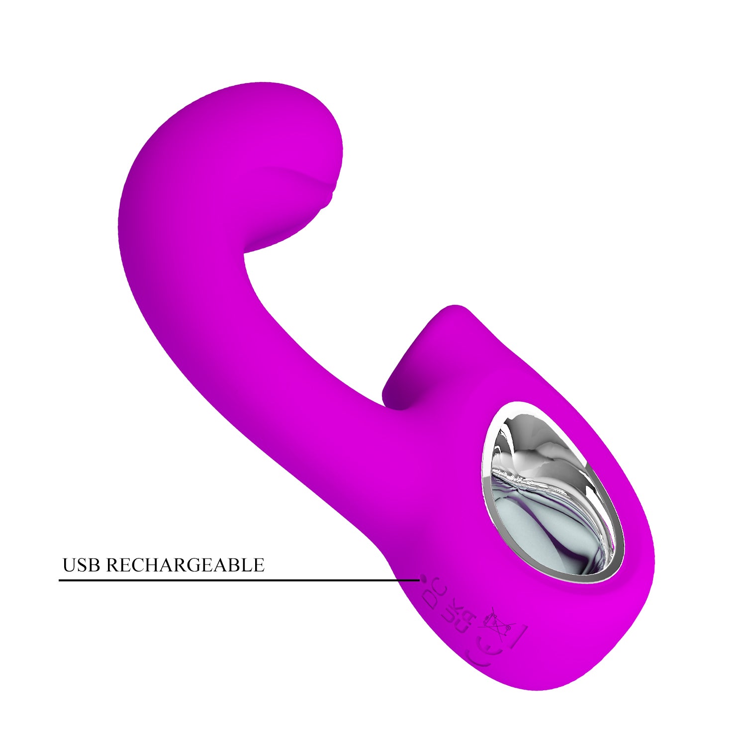 Baile Sibel Rechargeable Tapping G Spot Vibrator G-Spot Vibrators
