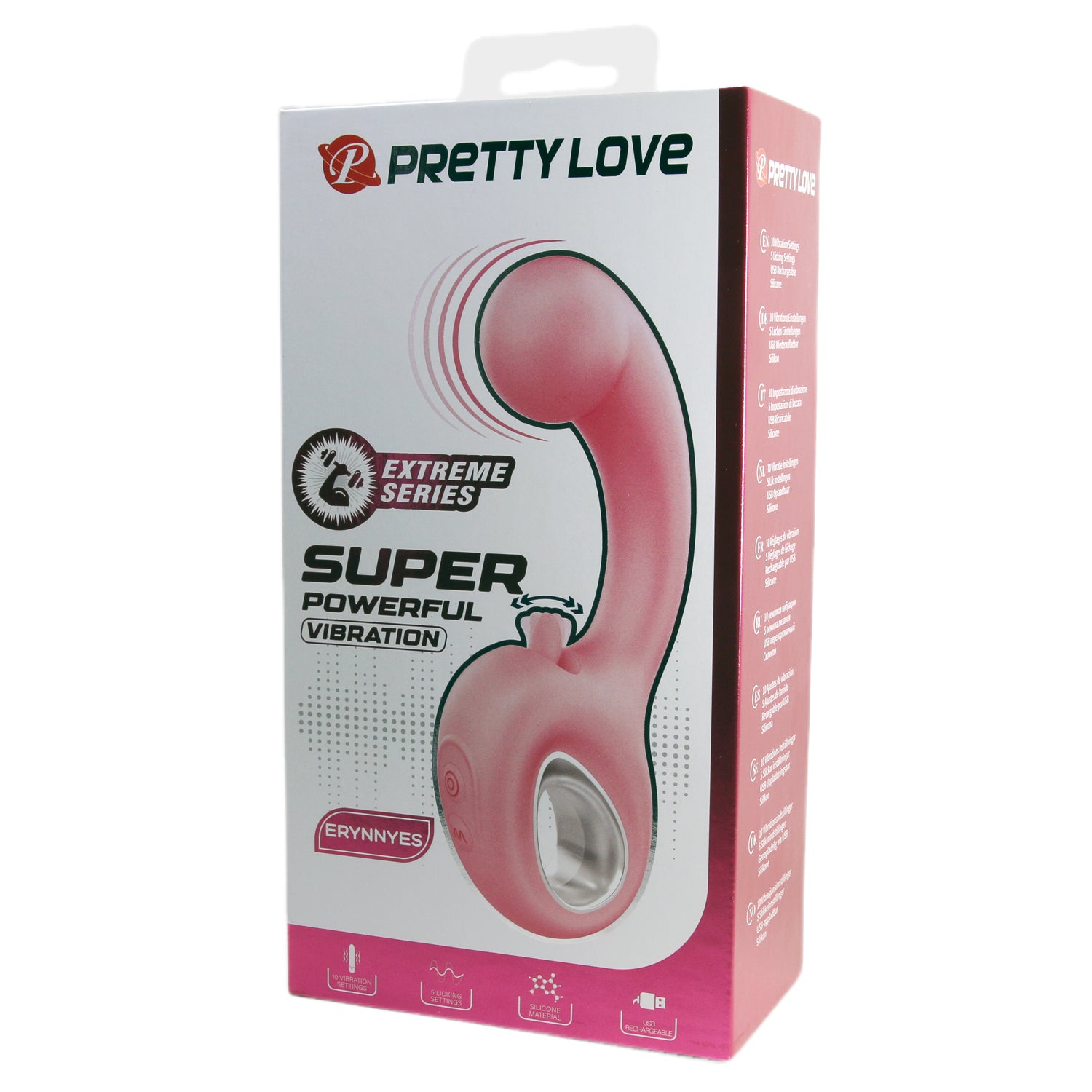 Baile Erynnyes Rechargeable Silicone G Spot Massager G-Spot Vibrators