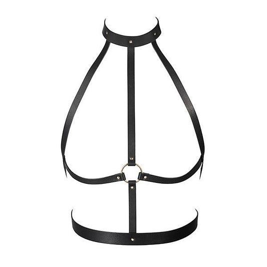 Daring Adjustable BDSM-Inspired Maze H Harness - Fancy Dress Ups