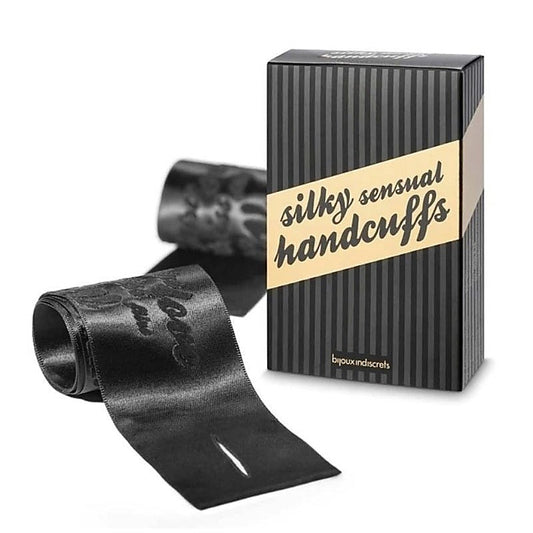 Bijoux Indiscrets Silky Sensual Restraints - Luxurious Satin Handcuffs - Cuffs and Restraints