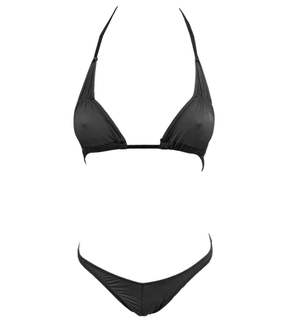 Love In Leather Spandex Fabric Womens Bikini - Bras and Bra Sets