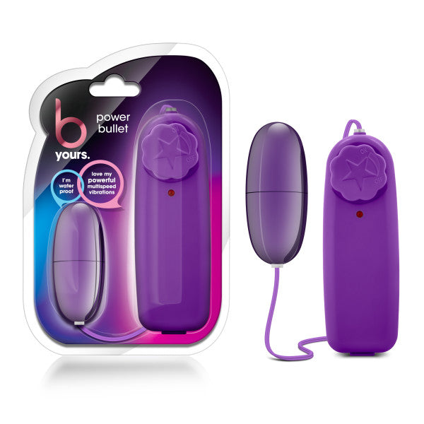 Blush Novelties B Yours 5.3 cm Multi Speed Power Bullet Vibrator Bullet Vibrators