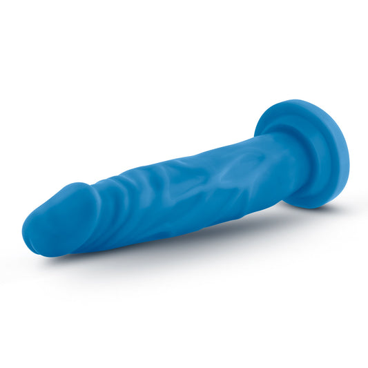 Blush Novelties Neo Dual Density Realistic Cock 19cm Neon Blue - Realistic Dildos